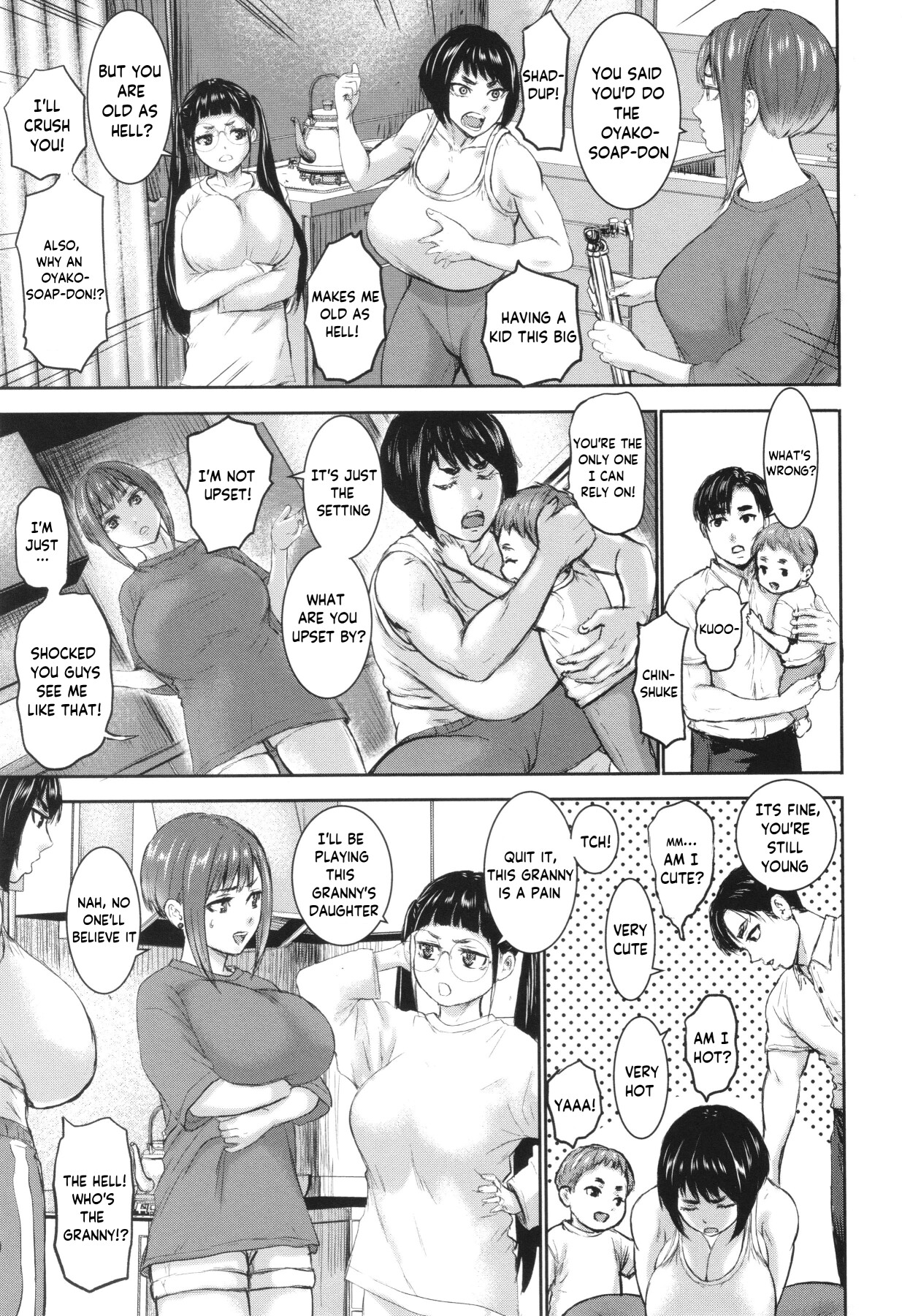 Hentai Manga Comic-AV Family-Chapter 2-118